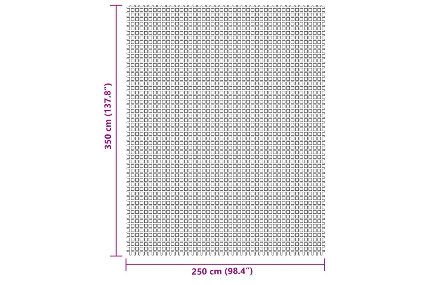 Vidaxl Tent Carpet Cream 3.5x2.5 M-7