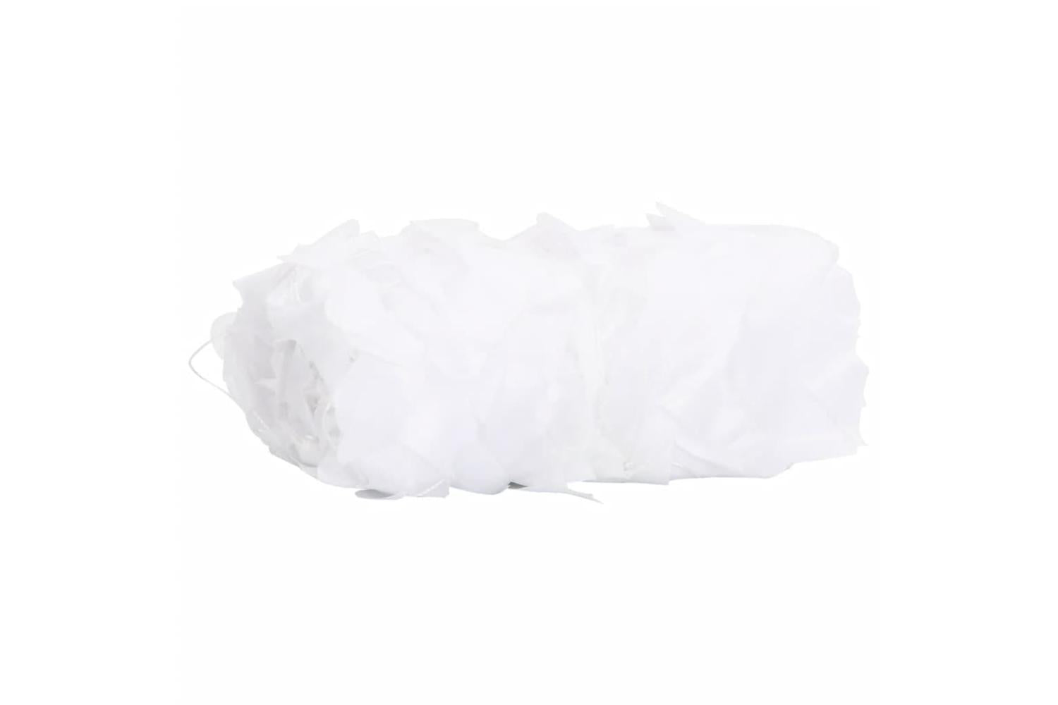 Vidaxl Camouflage Net With Storage Bag 1038x137 Cm White-2