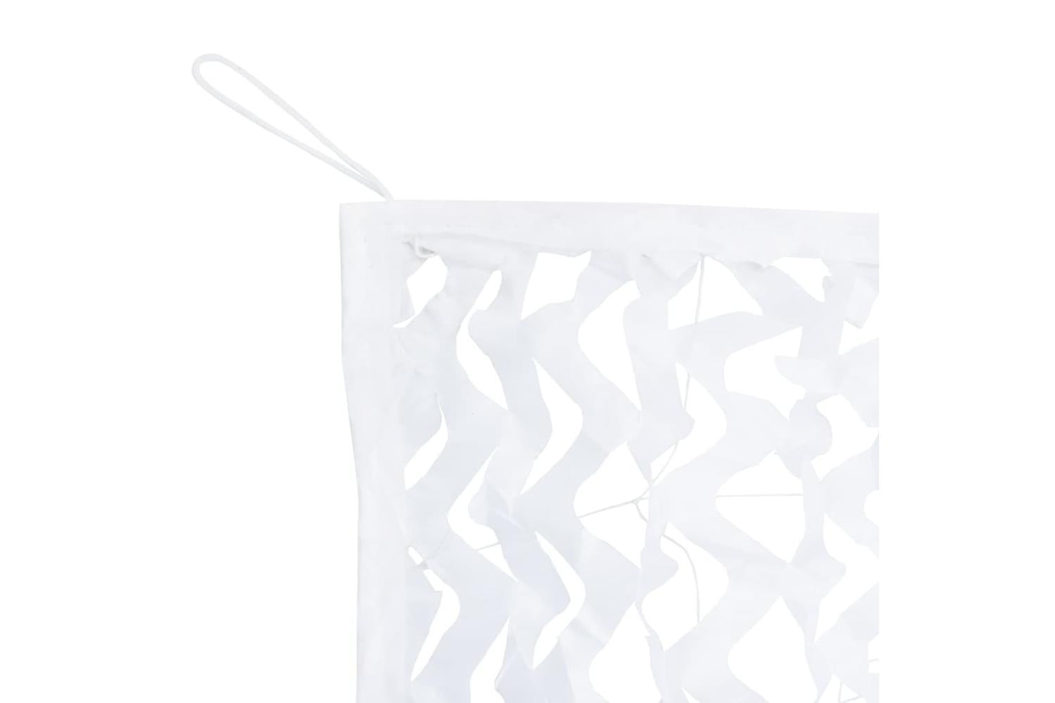 Vidaxl Camouflage Net With Storage Bag 1038x137 Cm White-6