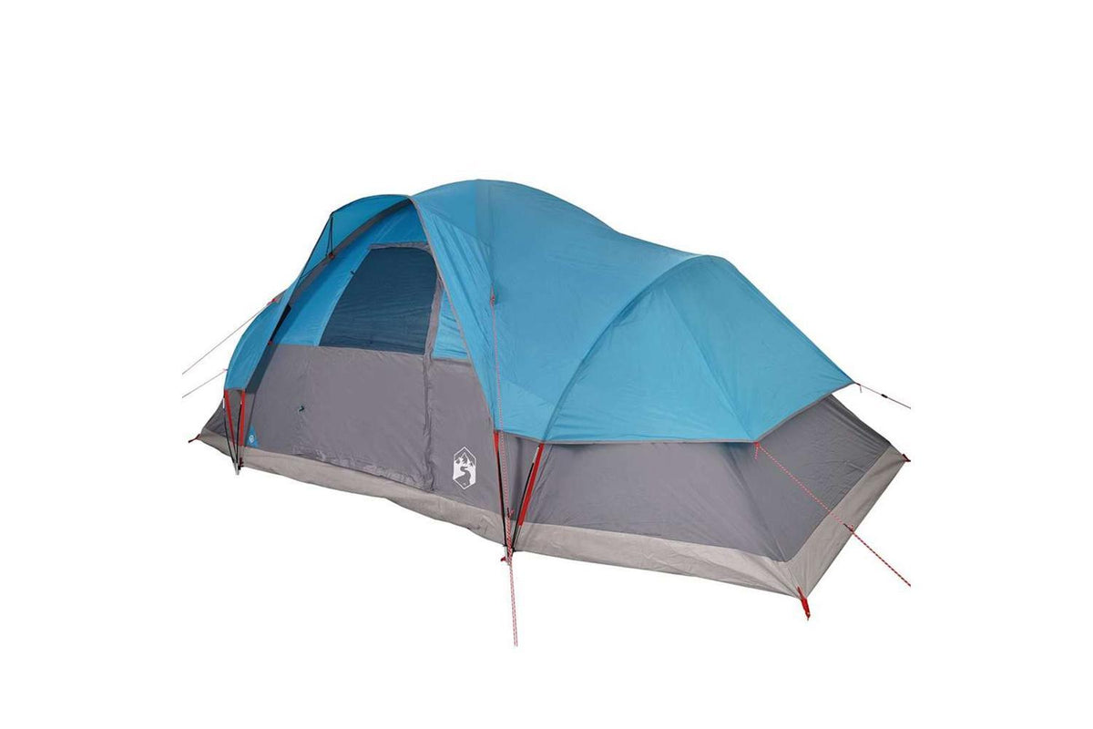 Vidaxl Family Tent Dome 9-person Blue Waterproof-4