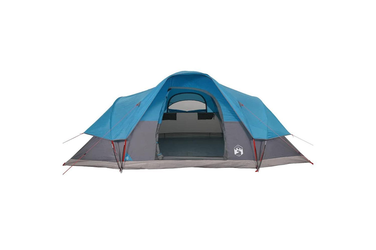 Vidaxl Family Tent Dome 9-person Blue Waterproof-7