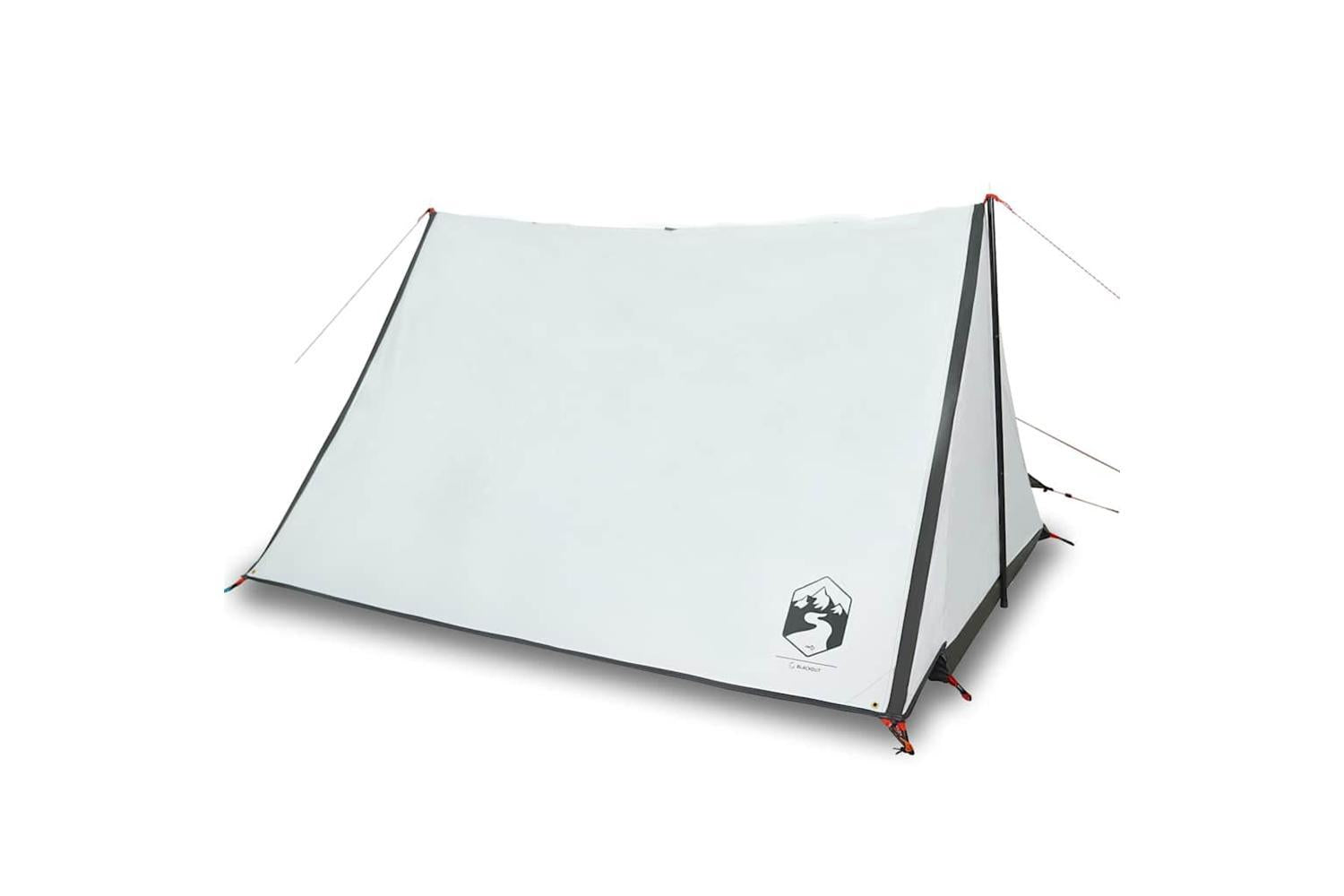 Vidaxl Camping Tent 2-person White Blackout Fabric Waterproof-2