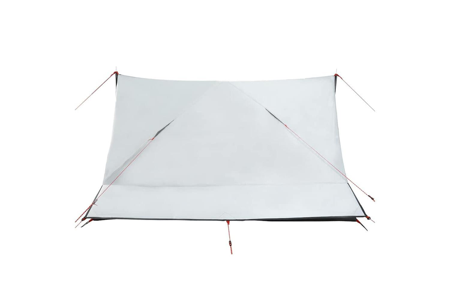 Vidaxl Camping Tent 2-person White Blackout Fabric Waterproof-7