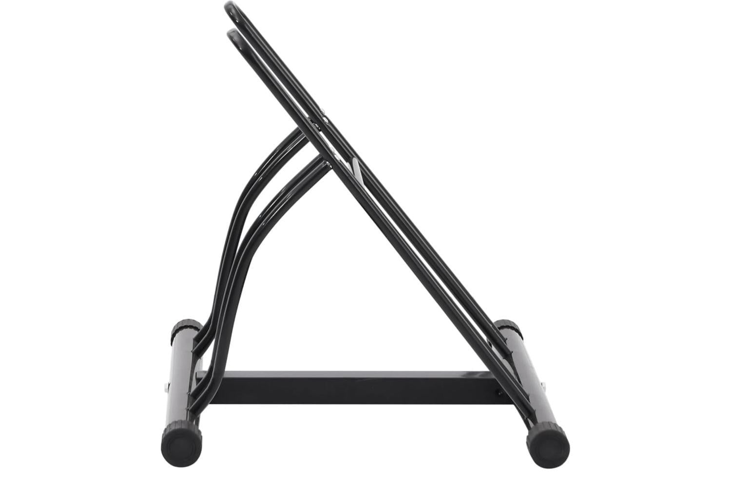Vidaxl Bicycle Stand For 2 Bikes Floor Freestanding Steel-4