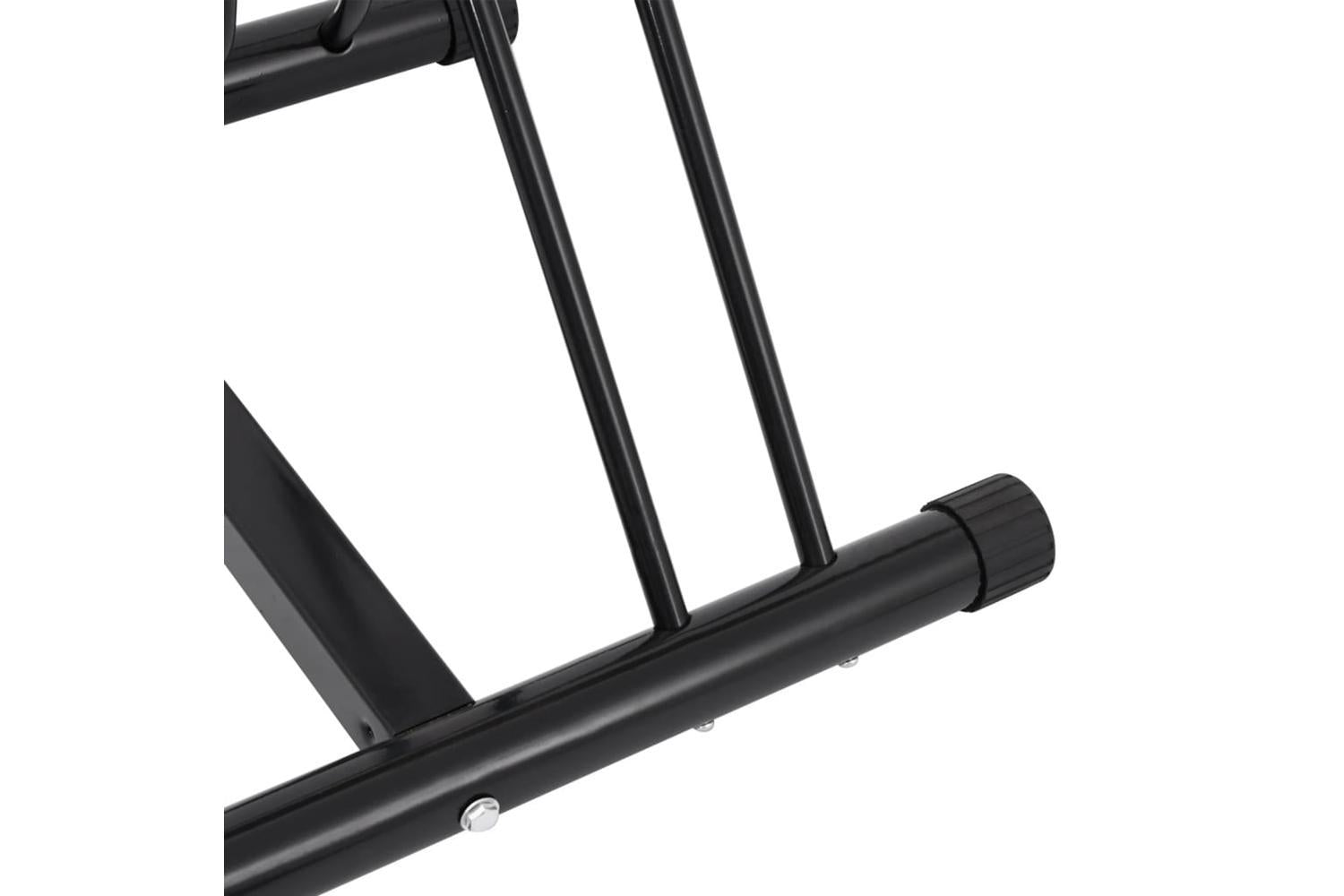 Vidaxl Bicycle Stand For 2 Bikes Floor Freestanding Steel-7