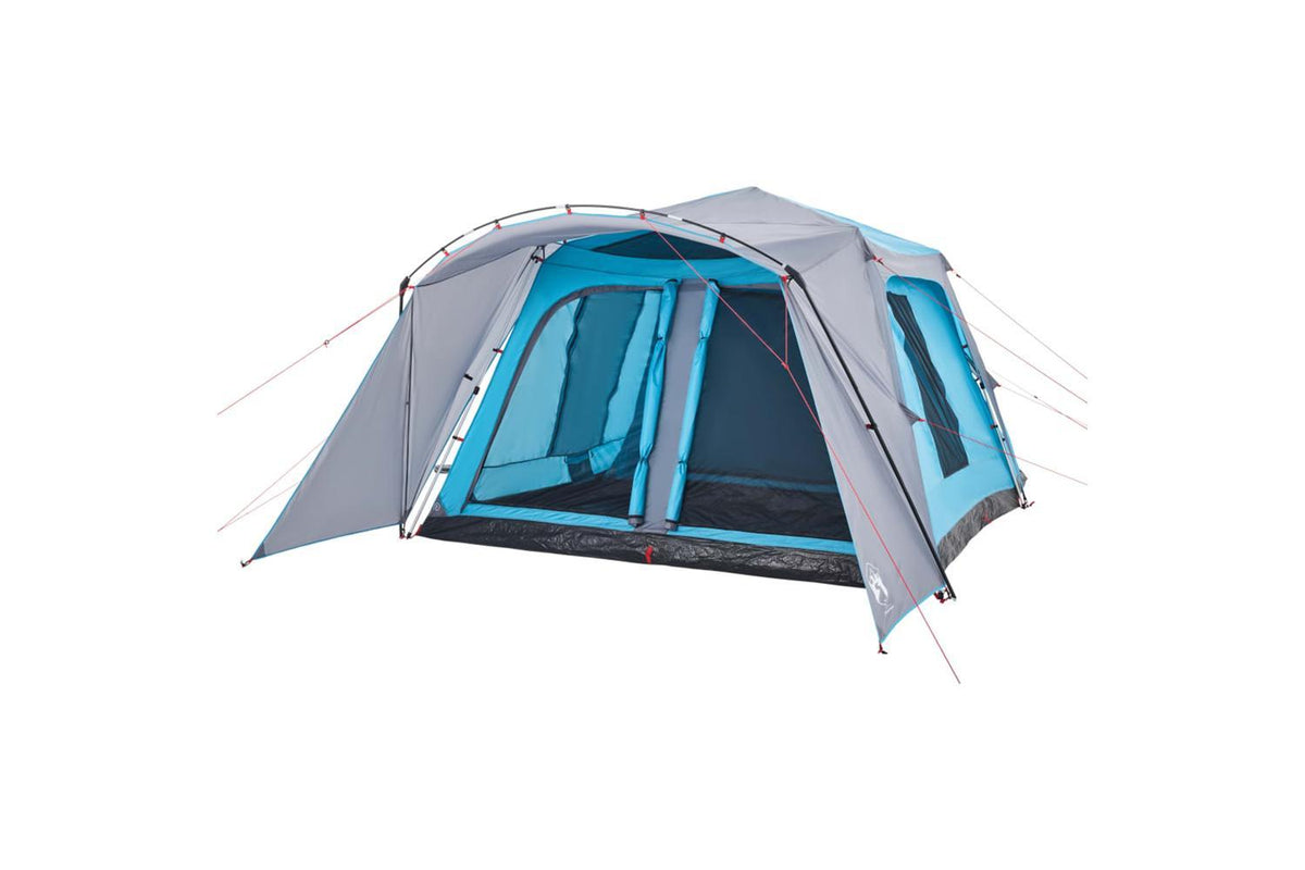 Vidaxl Family Tent With Porch 9-person Blue Quick Release-4