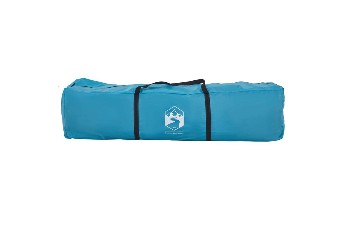 Vidaxl Family Tent With Porch 9-person Blue Quick Release-9