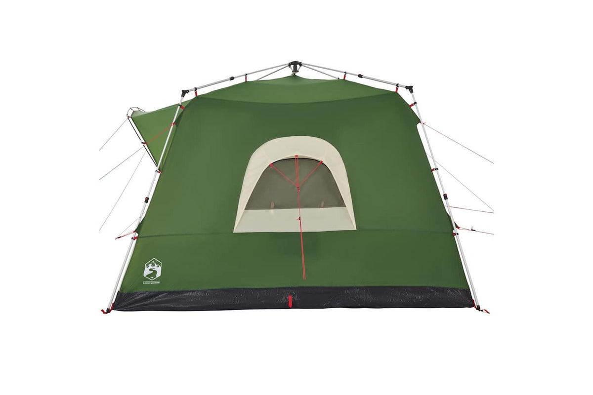 Vidaxl Family Tent Cabin 7-person Green Quick Release-7