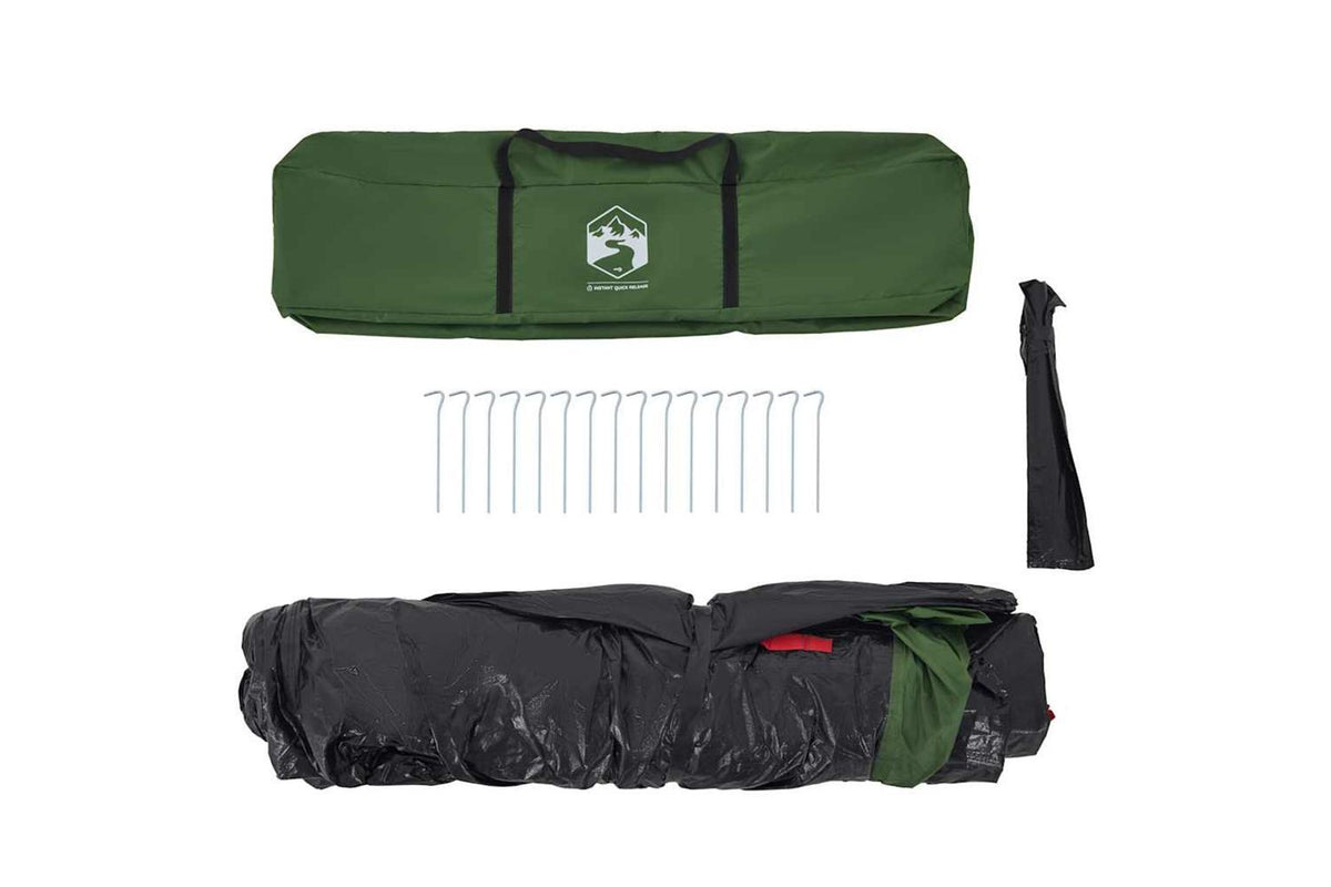 Vidaxl Family Tent Cabin 7-person Green Quick Release-10