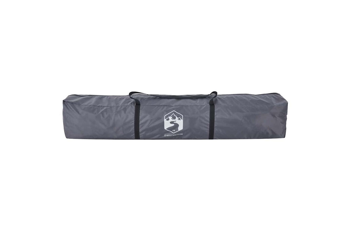 Vidaxl Family Tent Dome 6-person Grey And Orange Quick Release-9