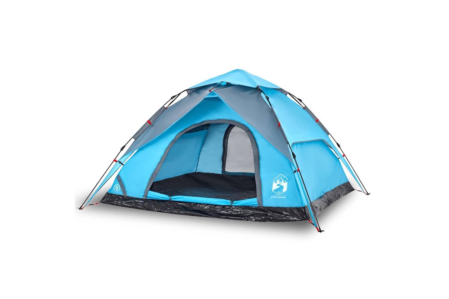 Vidaxl Camping Tent Dome 5-person Blue Quick Release