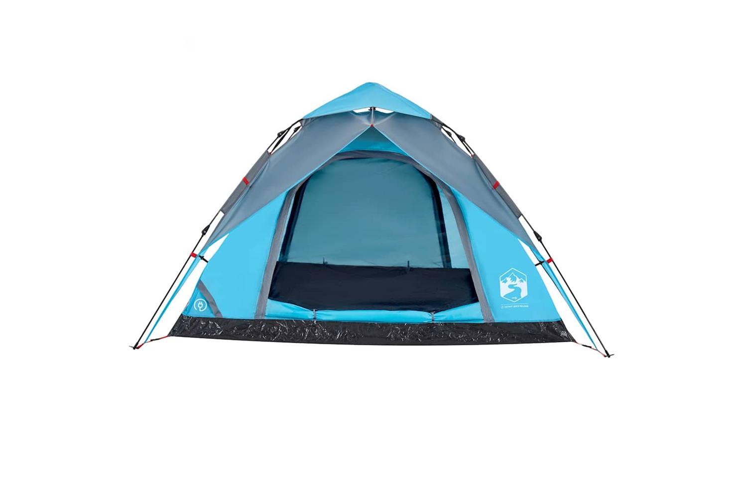 Vidaxl Camping Tent Dome 5-person Blue Quick Release-5