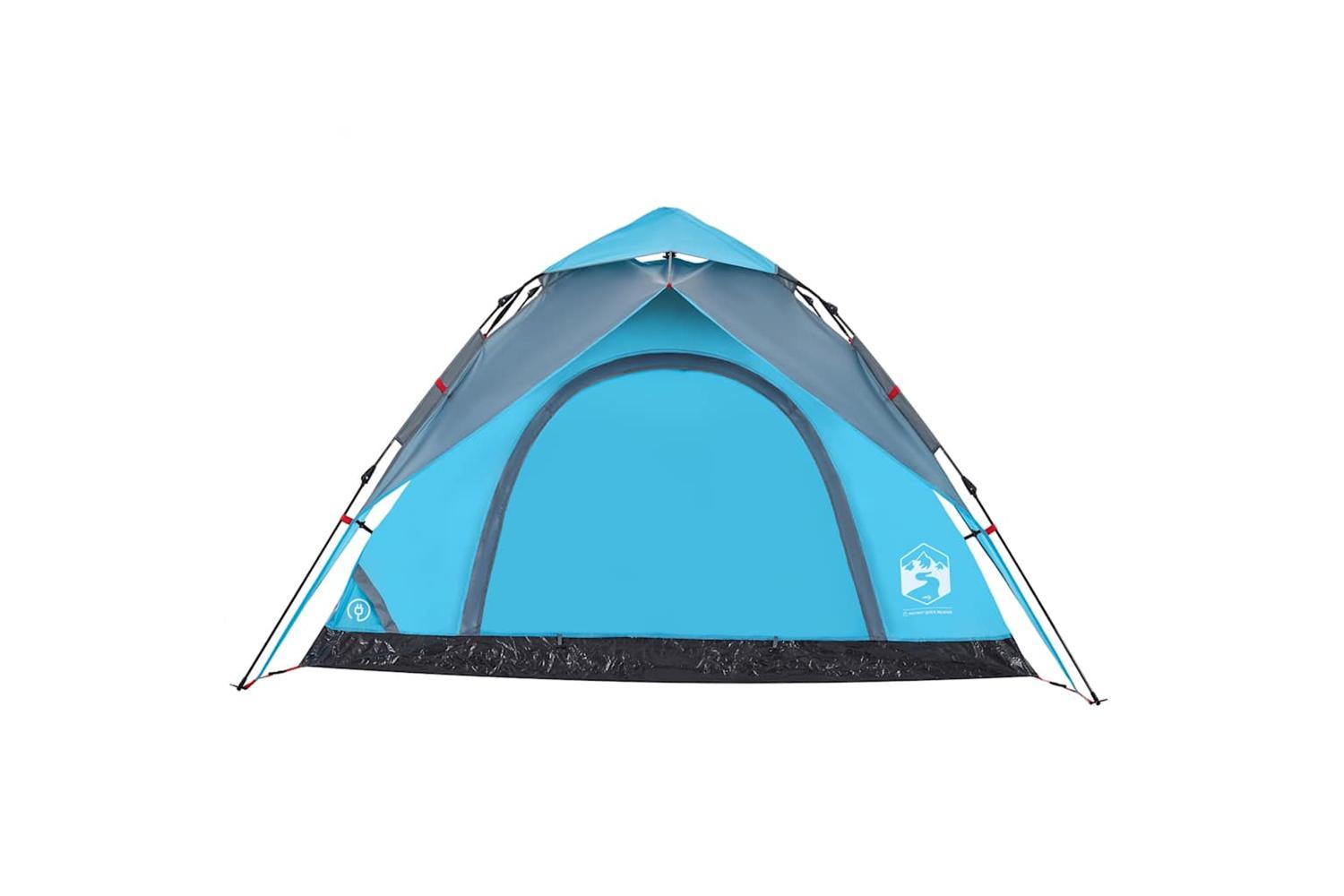 Vidaxl Camping Tent Dome 5-person Blue Quick Release-6