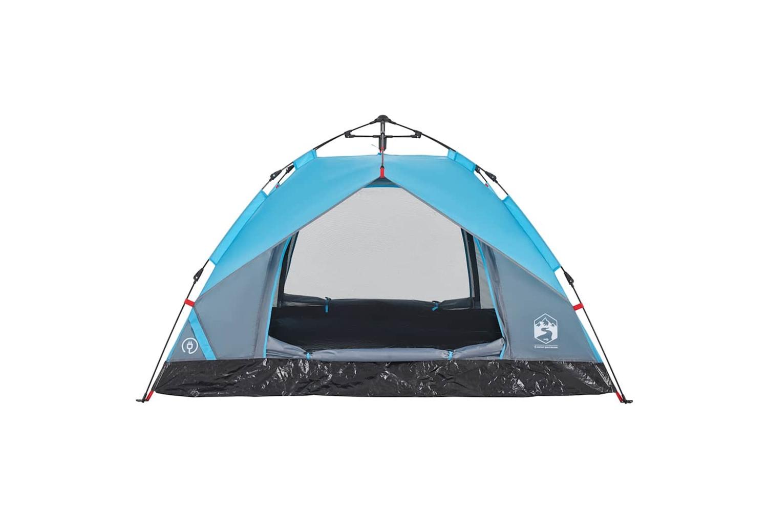 Vidaxl Camping Tent Dome 2-person Blue Quick Release-7