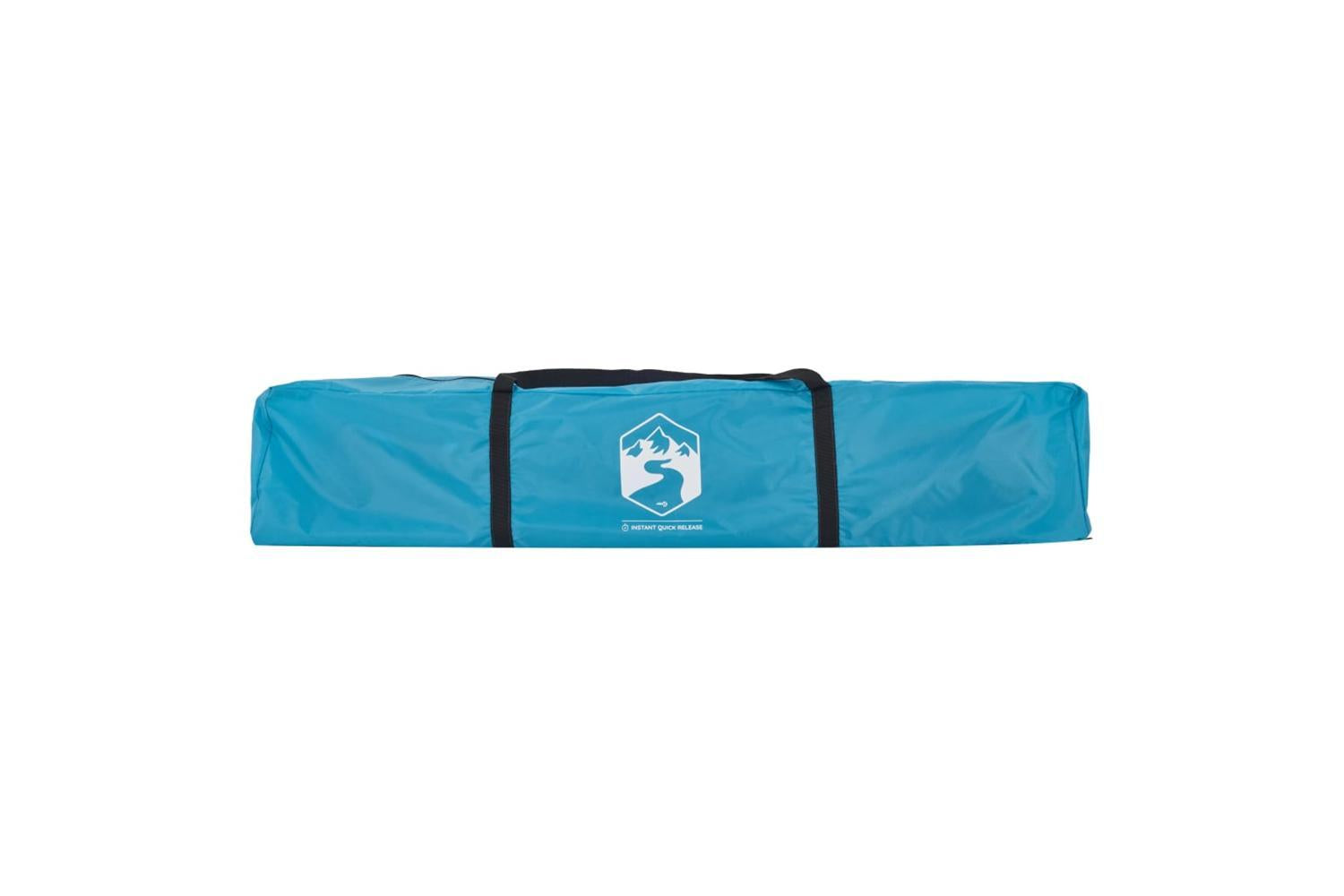 Vidaxl Camping Tent Dome 3-person Blue Quick Release-9