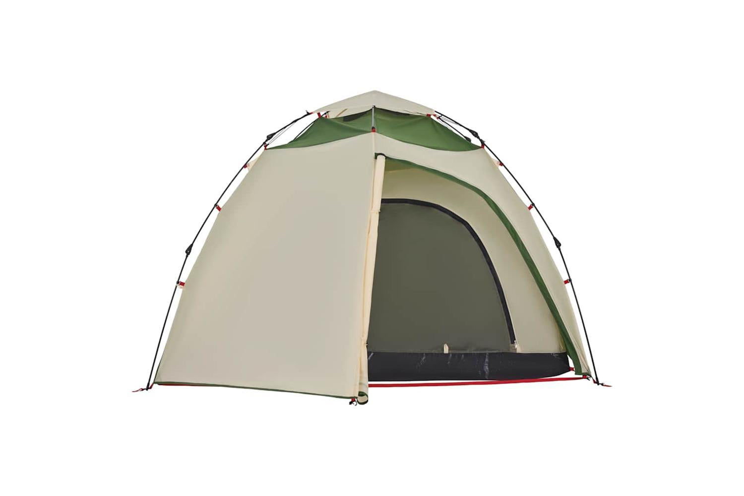 Vidaxl Camping Tent Dome 4-person Green Quick Release-7