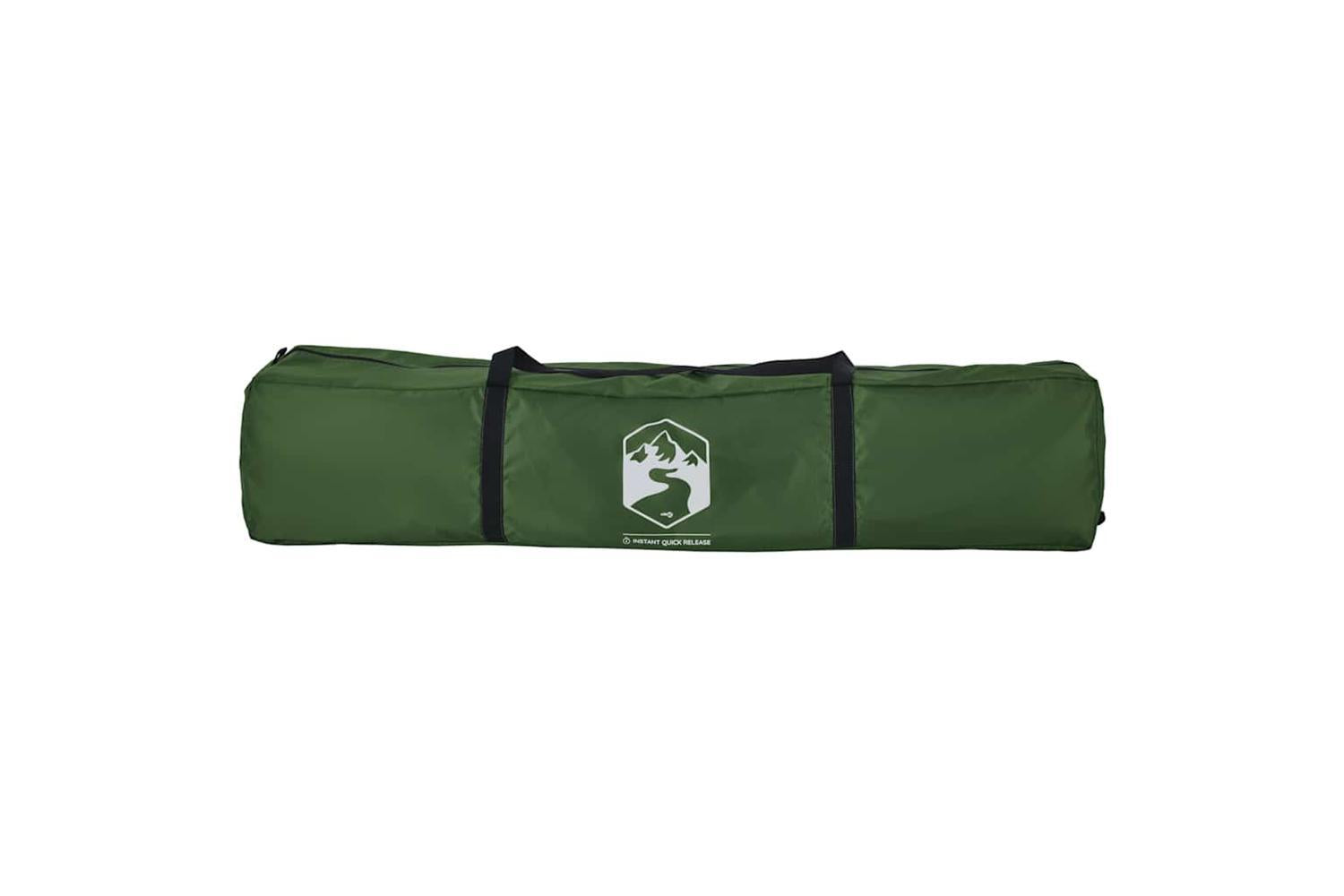 Vidaxl Camping Tent Dome 4-person Green Quick Release-9