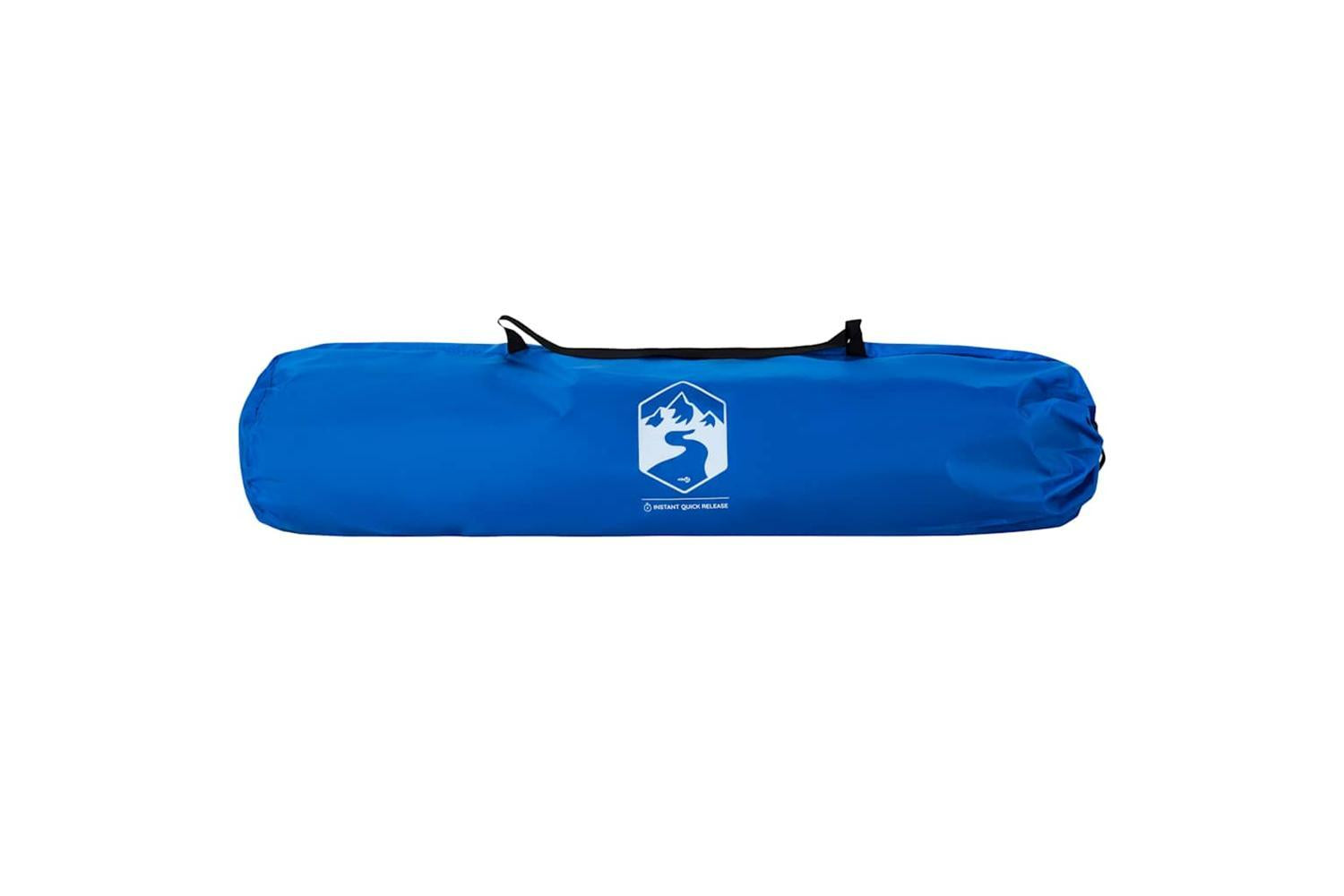 Vidaxl Beach Tent 2-person Azure Blue Quick Release Waterproof-9