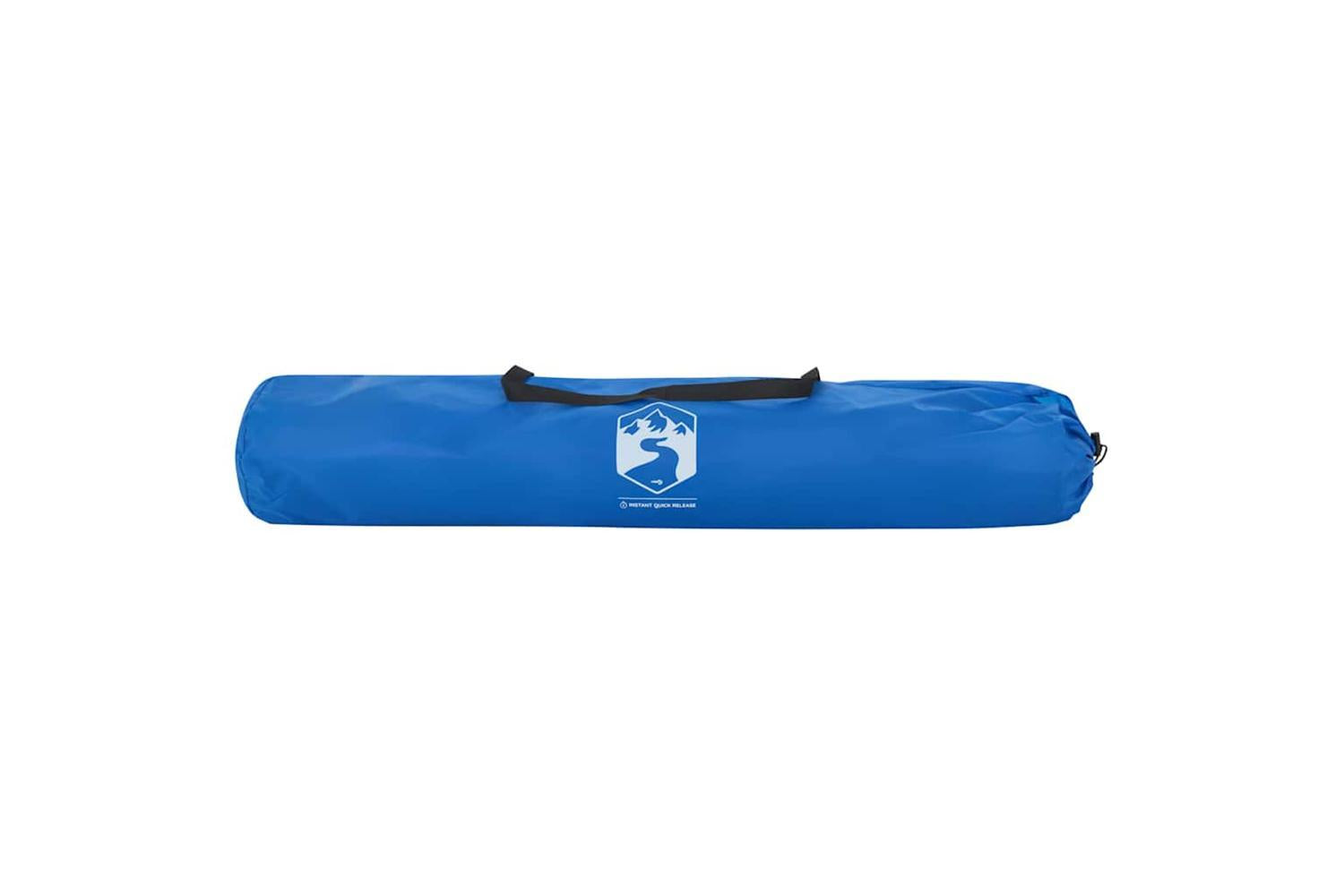Vidaxl Beach Tent 2-person Azure Blue Quick Release Waterproof-9