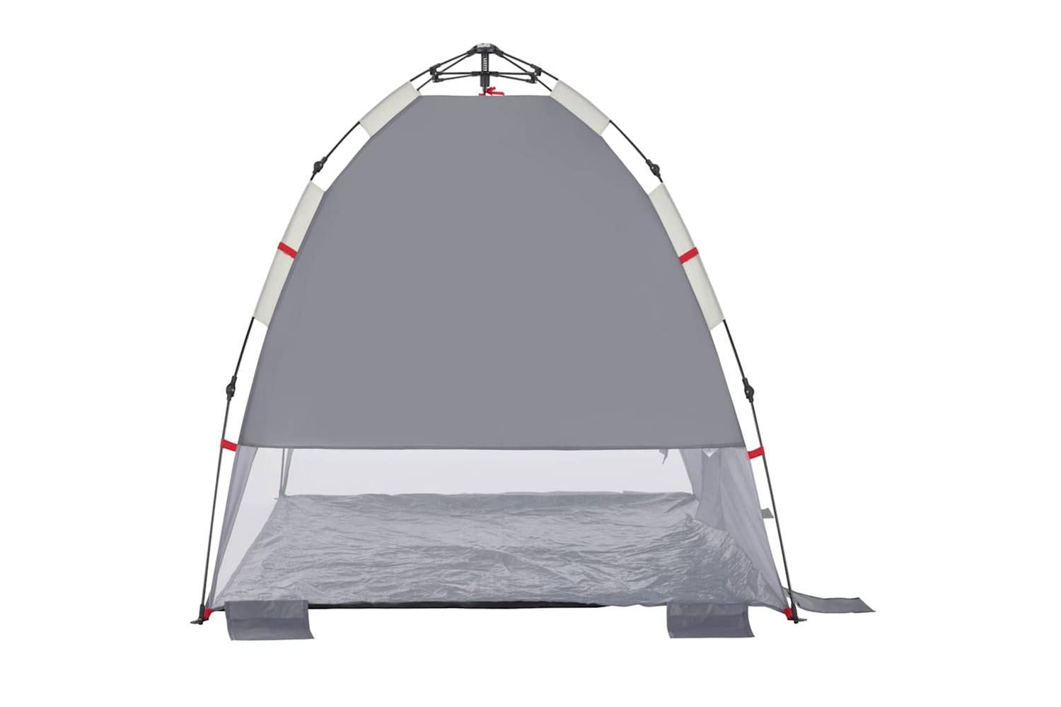 Vidaxl Beach Tent 2-person Grey Quick Release Waterproof-7