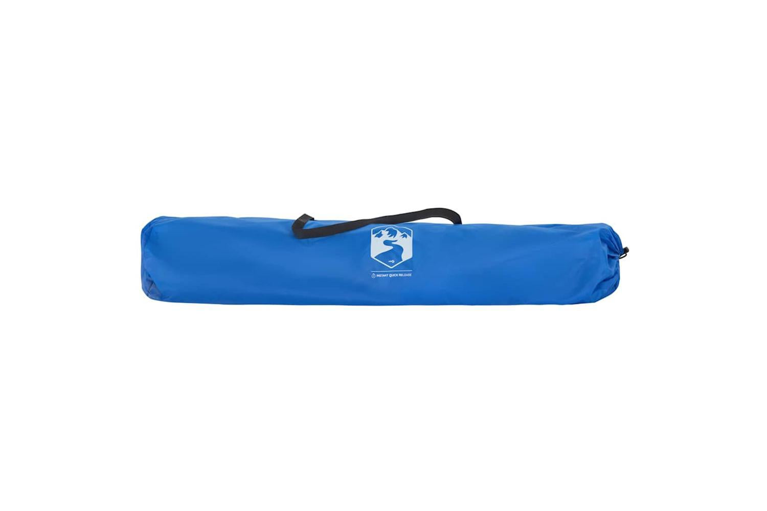 Vidaxl Beach Tent 2-person Azure Blue Quick Release Waterproof-10