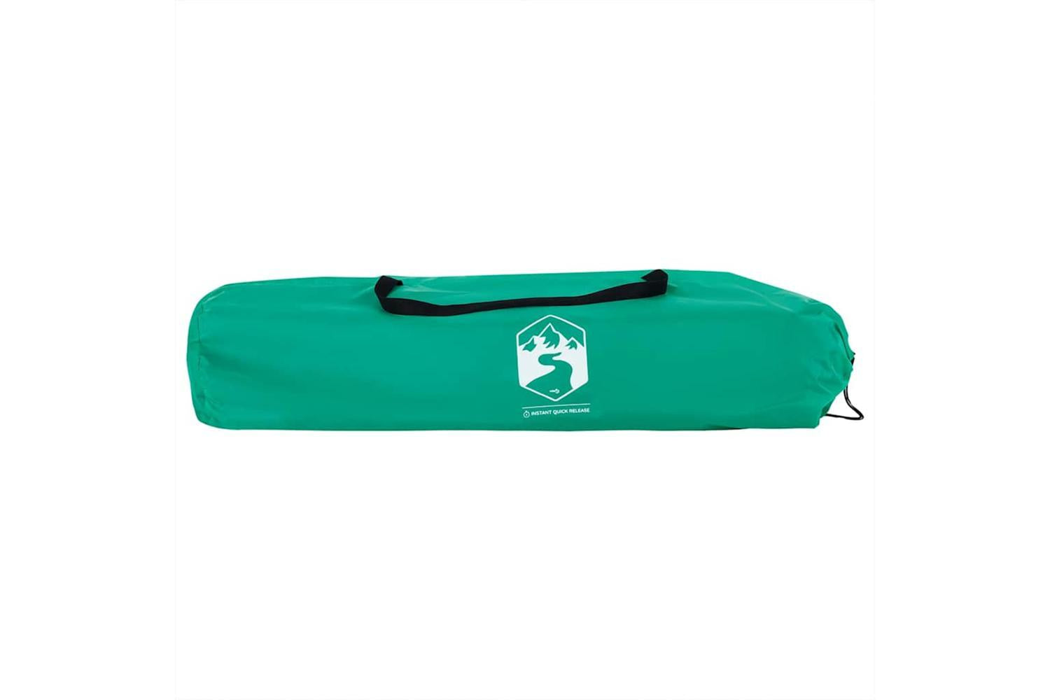 Vidaxl Beach Tent 3-person Sea Green Quick Release Waterproof-9
