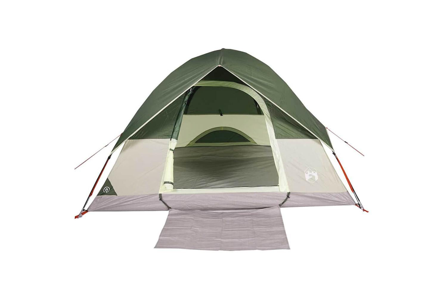 Vidaxl Camping Tent Dome 3-person Green Waterproof-7
