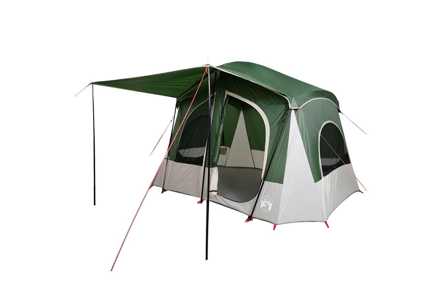 Vidaxl Camping Tent Cabin 5-person Green Waterproof-3