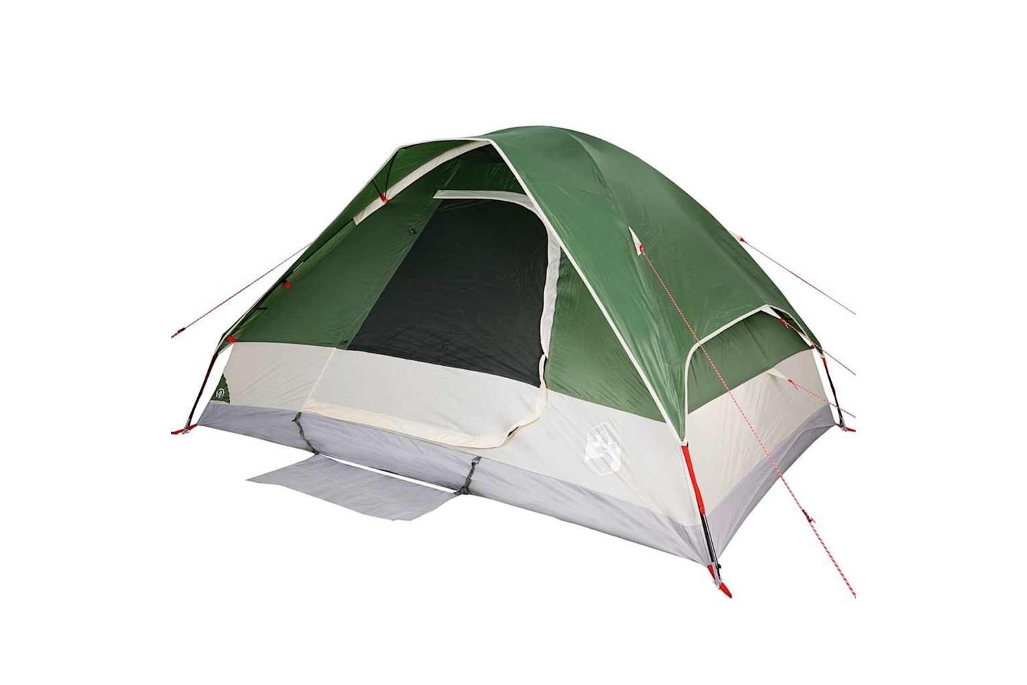 Vidaxl Camping Tent Dome 2-person Green Waterproof-4