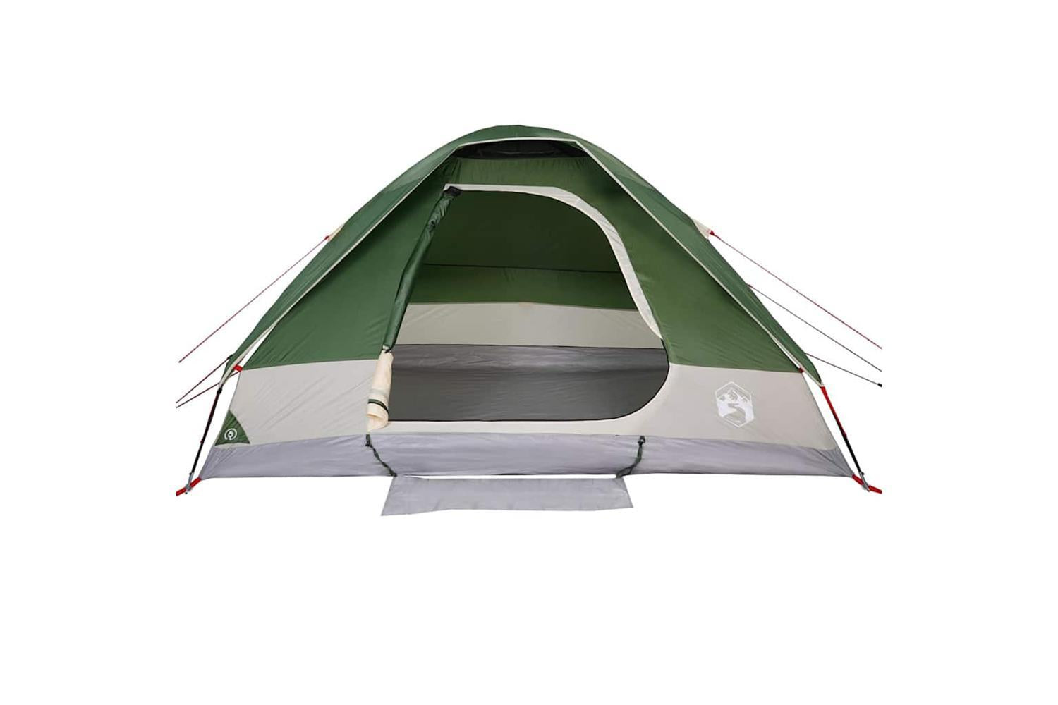 Vidaxl Camping Tent Dome 2-person Green Waterproof-6
