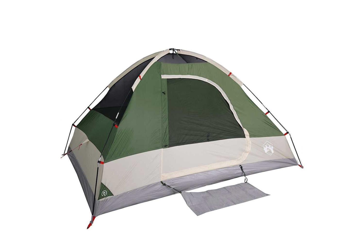Vidaxl Camping Tent Dome 2-person Green Waterproof-8