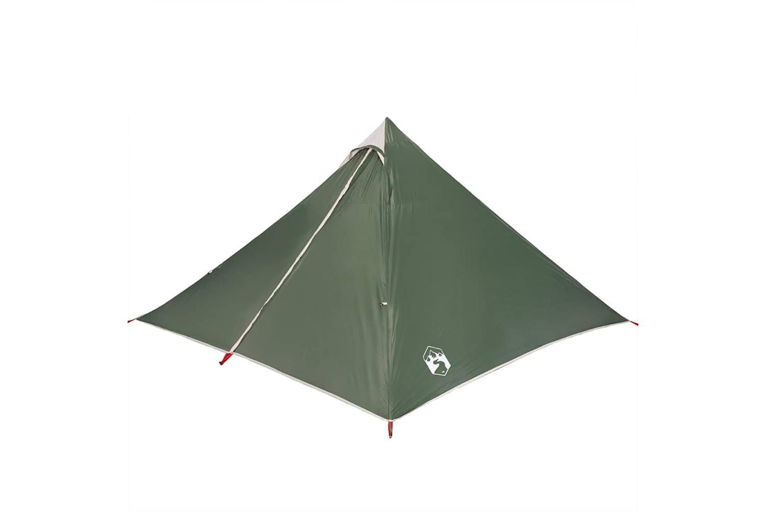 Vidaxl Family Tent Tipi 7-person Green Waterproof-4