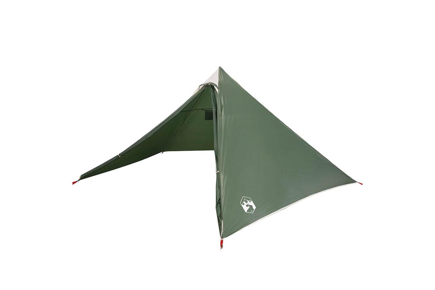 Vidaxl Family Tent Tipi 7-person Green Waterproof-6