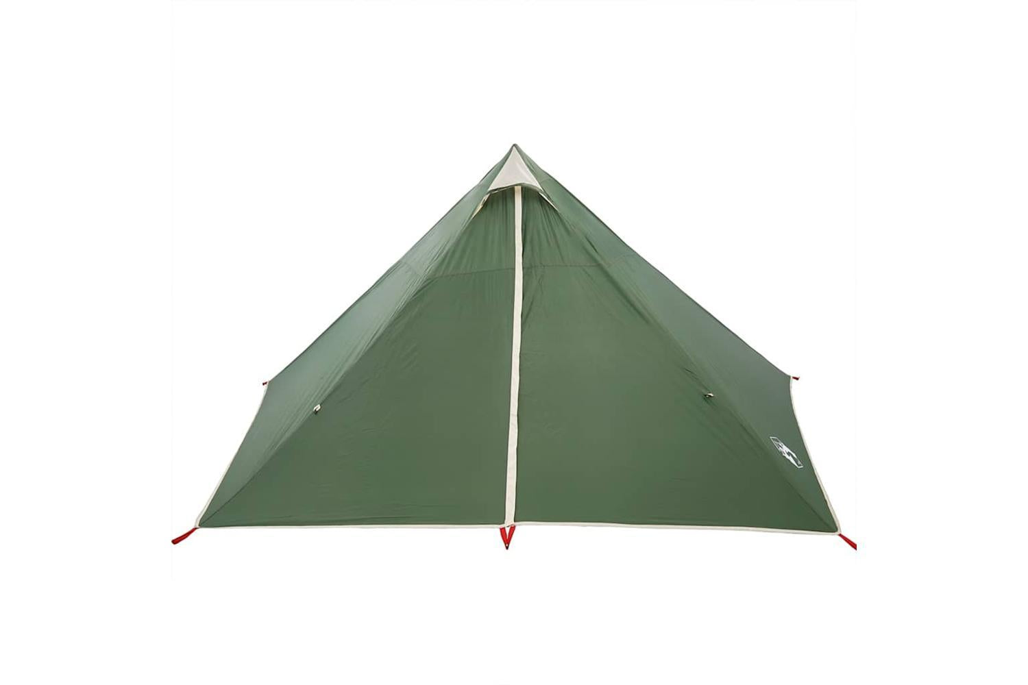 Vidaxl Family Tent Tipi 7-person Green Waterproof-7