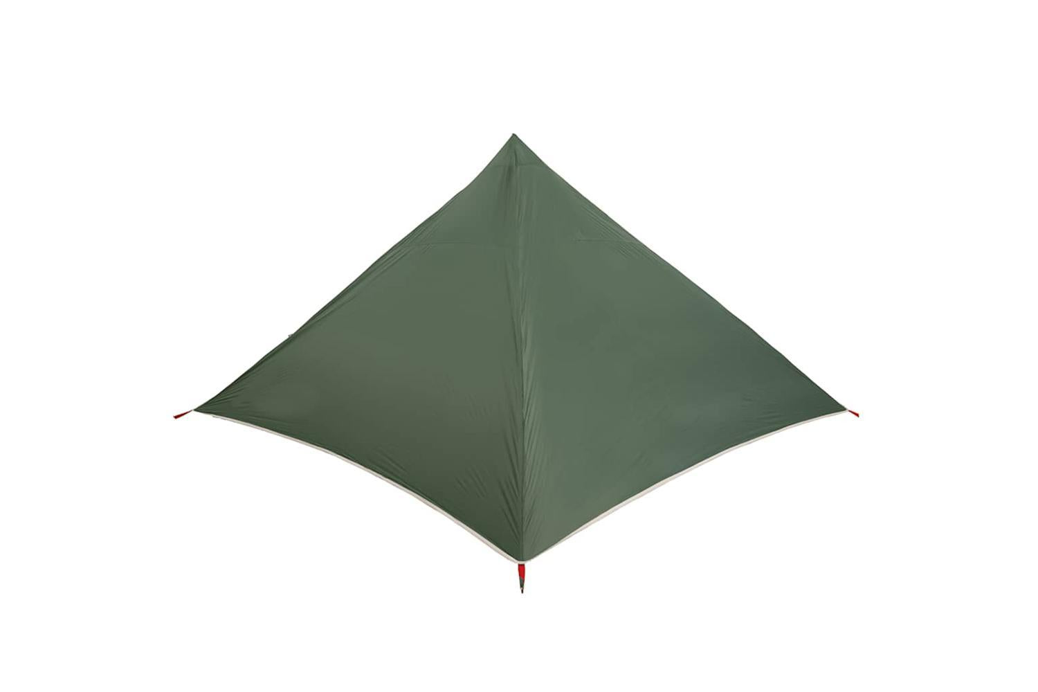 Vidaxl Family Tent Tipi 7-person Green Waterproof-9