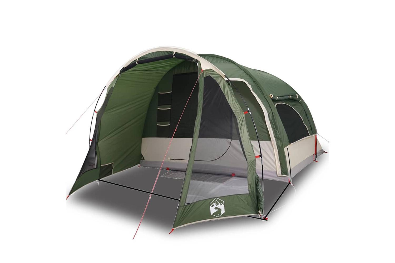 Vidaxl Family Tent 6-person Green Waterproof-2