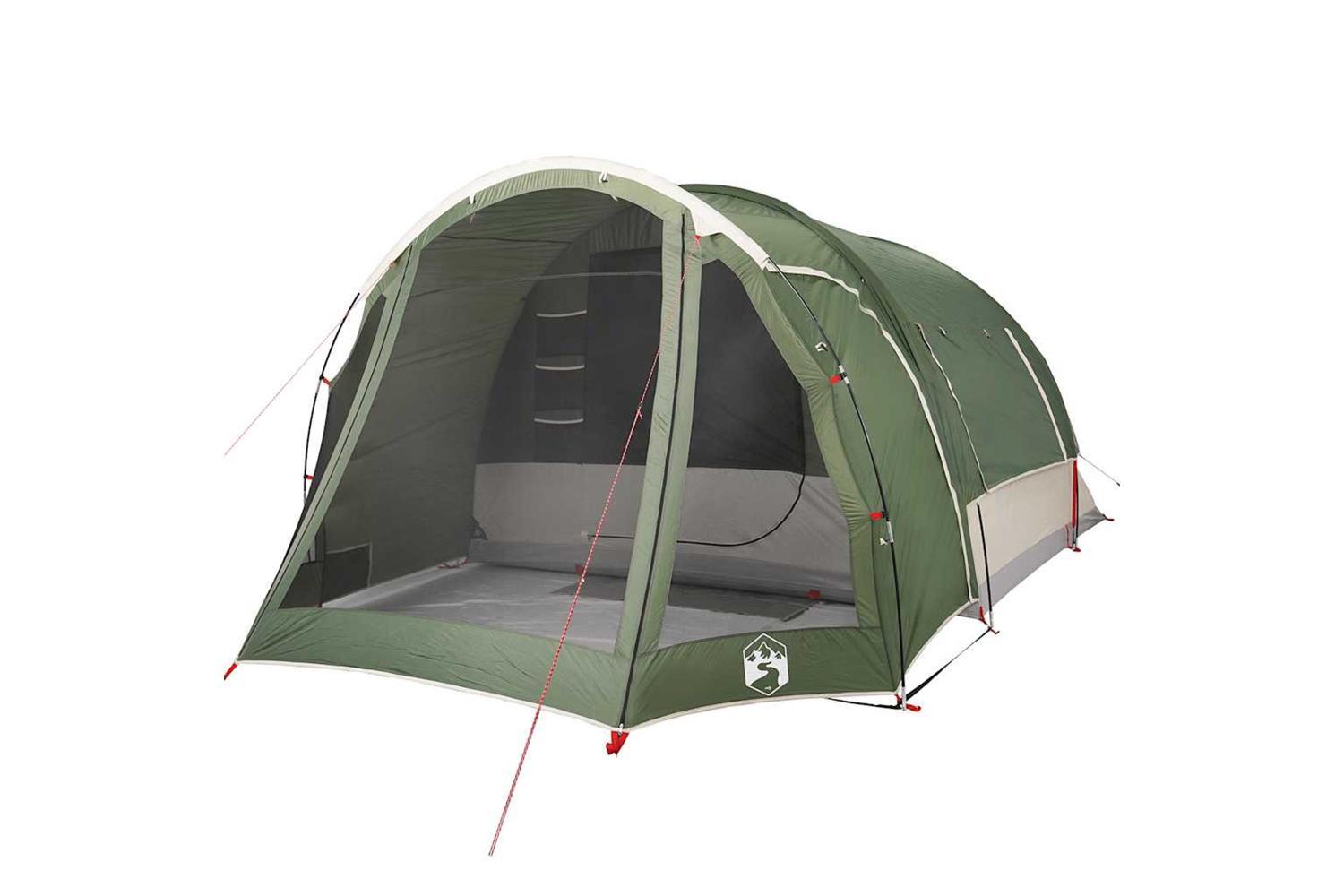 Vidaxl Family Tent 6-person Green Waterproof-5