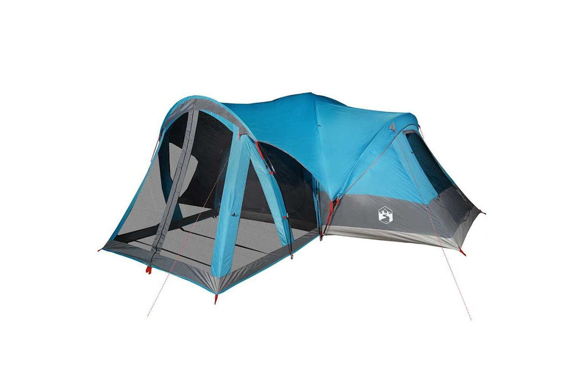 Vidaxl Family Tent Tipi 8-person Blue Waterproof-4