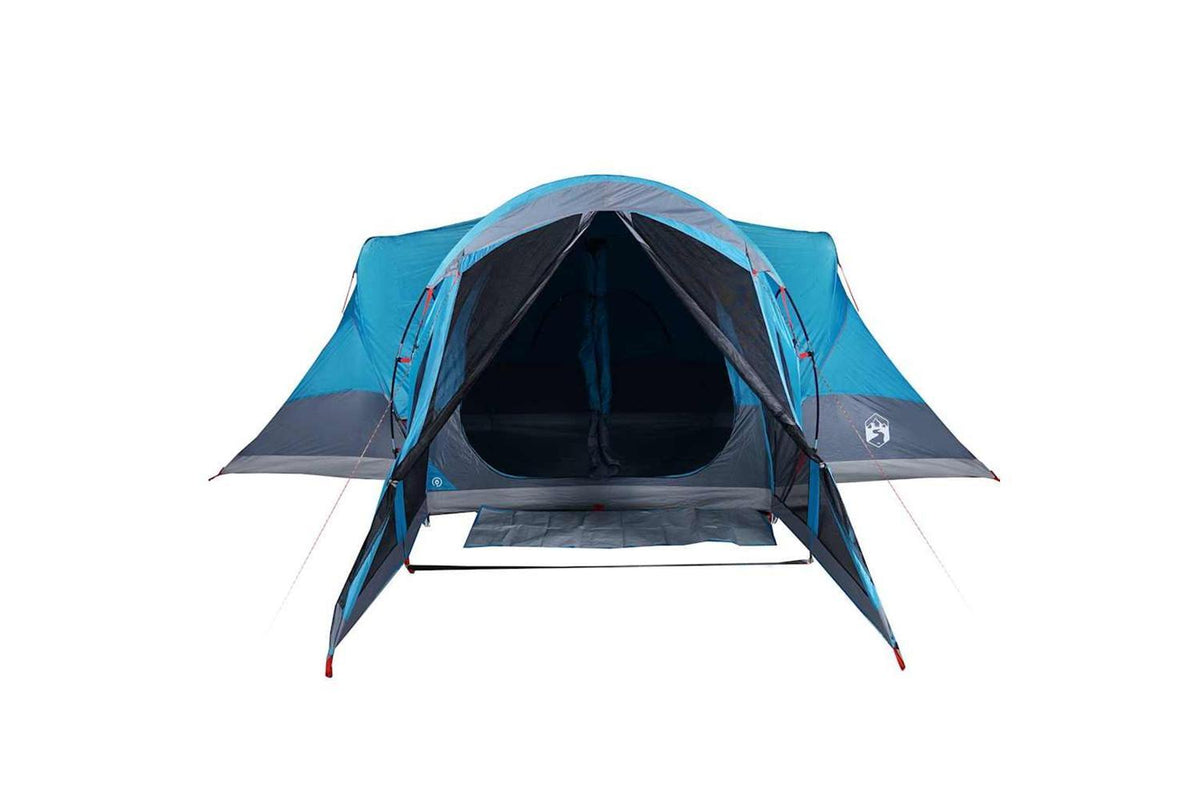 Vidaxl Family Tent Tipi 8-person Blue Waterproof-7