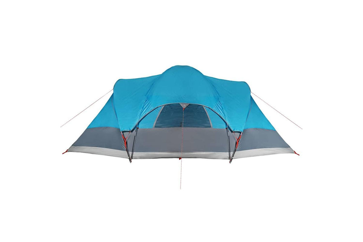 Vidaxl Family Tent Tipi 8-person Blue Waterproof-9
