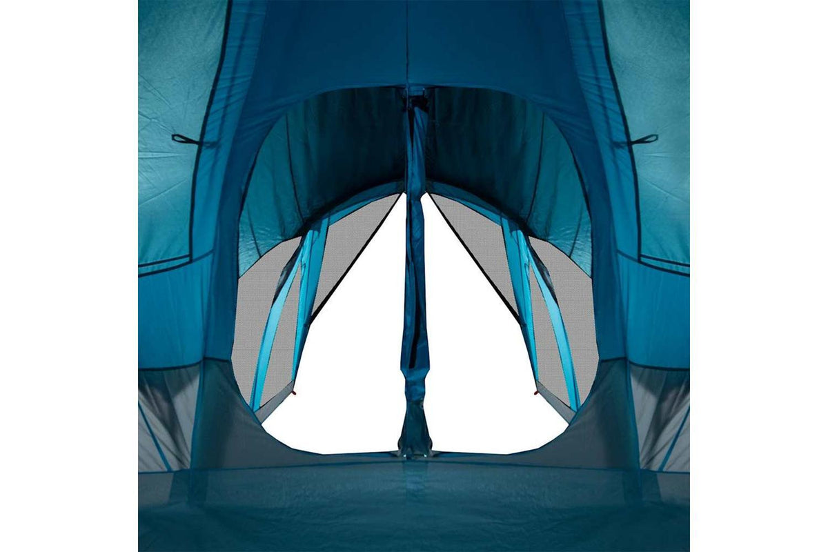Vidaxl Family Tent Tipi 8-person Blue Waterproof-10