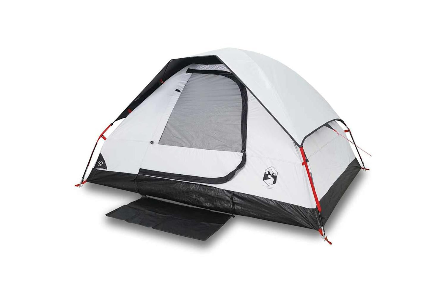 Vidaxl Family Tent Dome 6-person White Blackout Fabric Waterproof-2