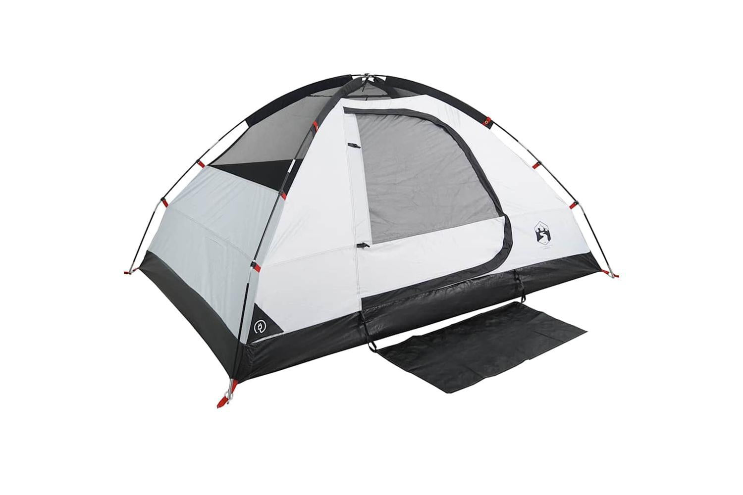 Vidaxl Family Tent Dome 6-person White Blackout Fabric Waterproof-8