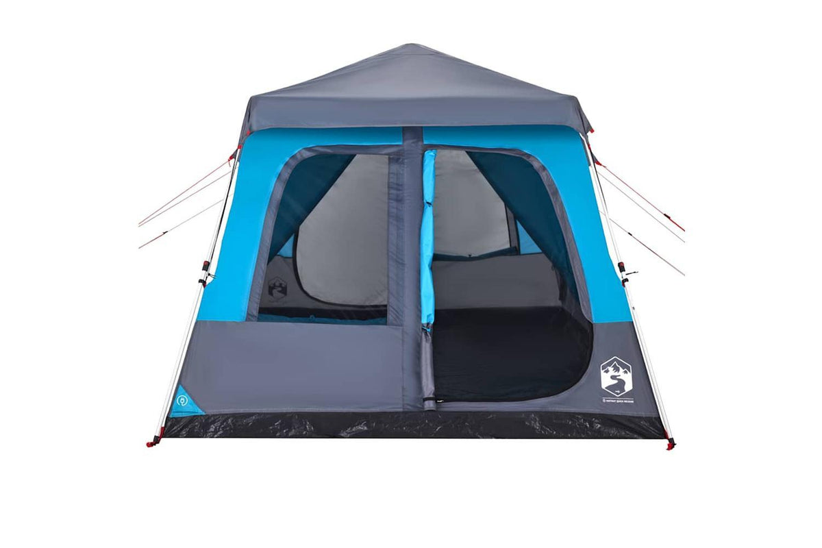 Vidaxl Family Tent Dome 8-person Blue Quick Release-6