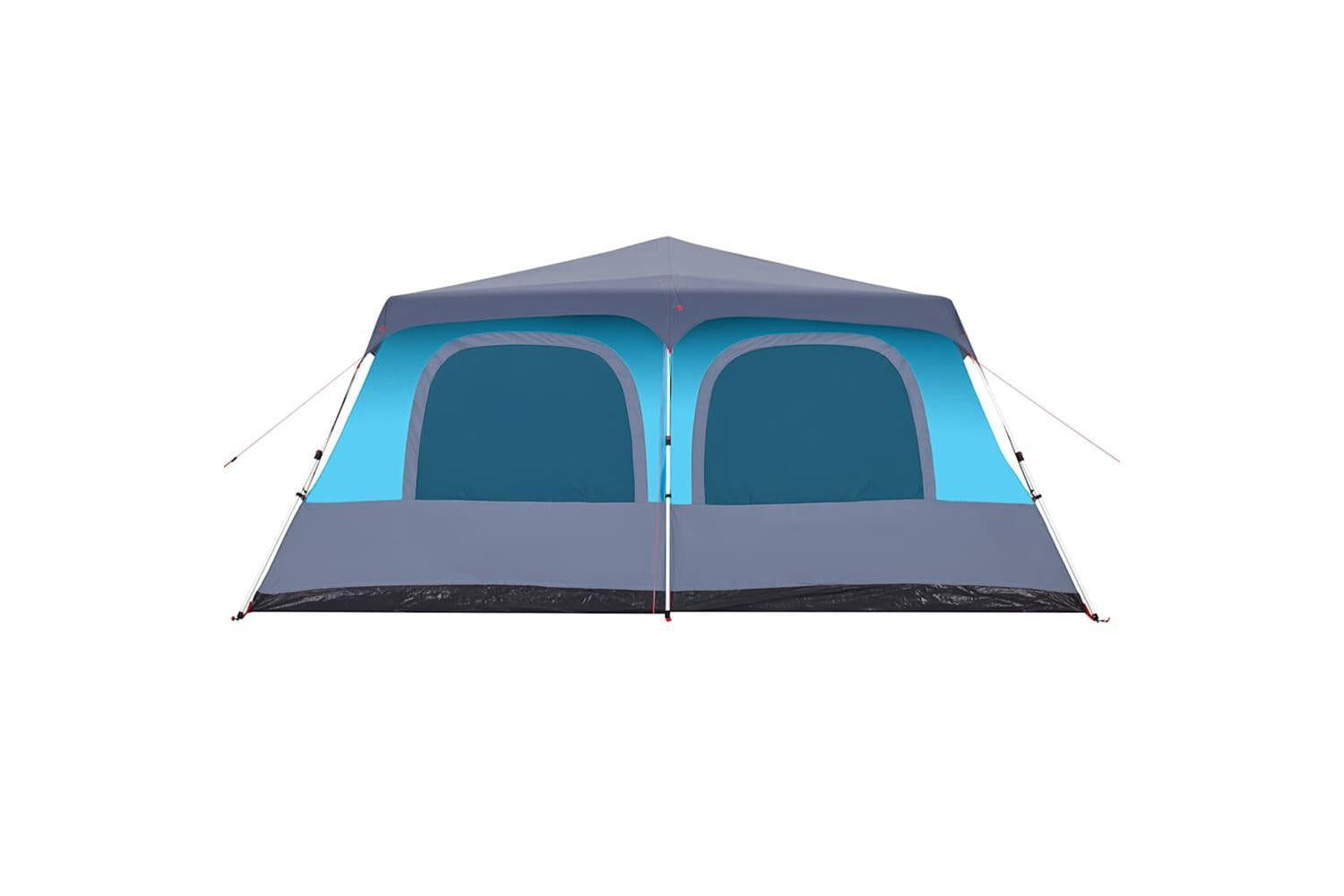 Vidaxl Family Tent Dome 10-person Blue Quick Release-7