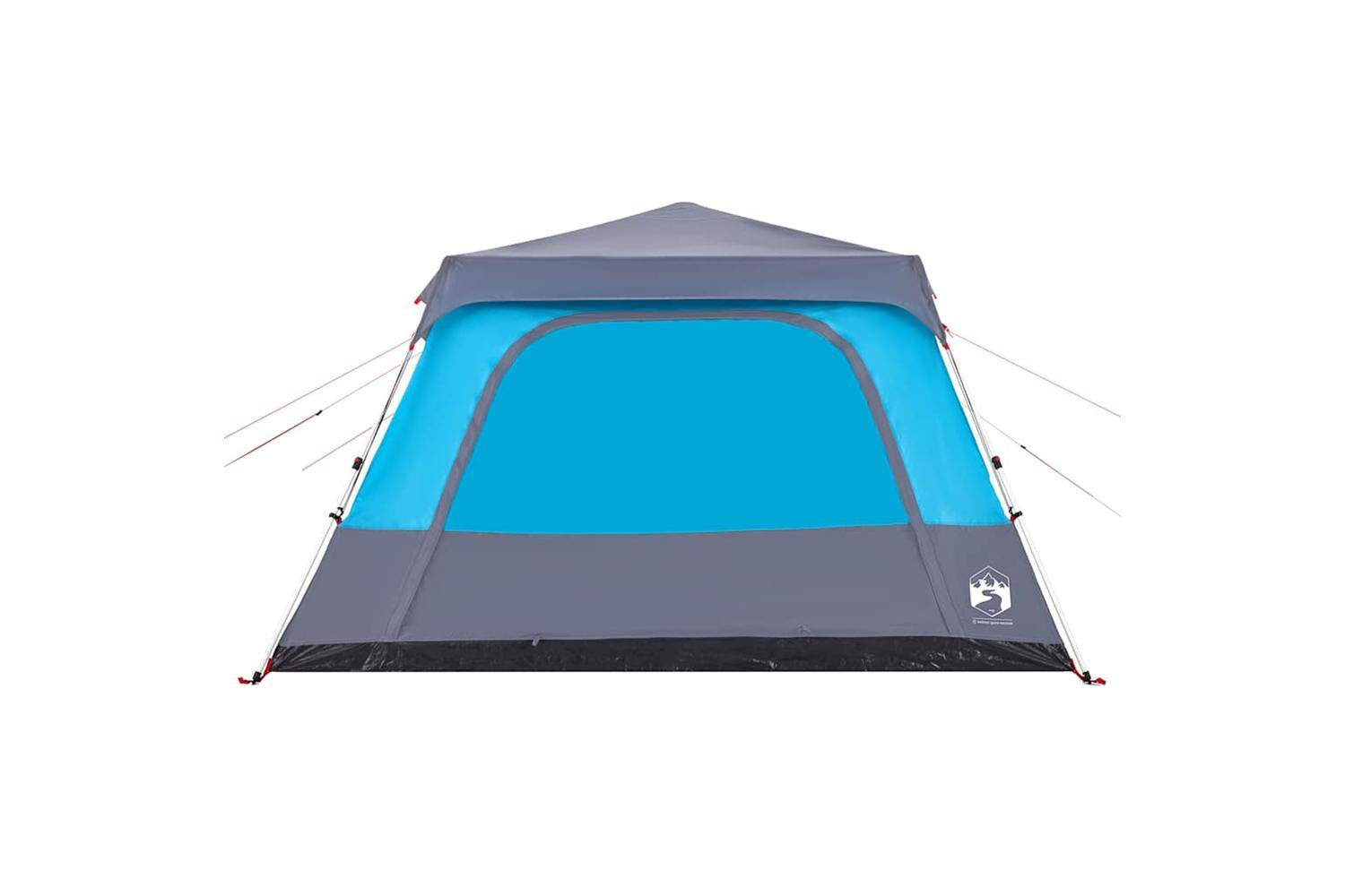 Vidaxl Family Tent Dome 10-person Blue Quick Release-8