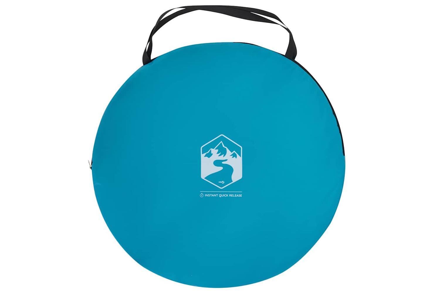Vidaxl Privacy Tent Blue Pop-up Waterproof-7