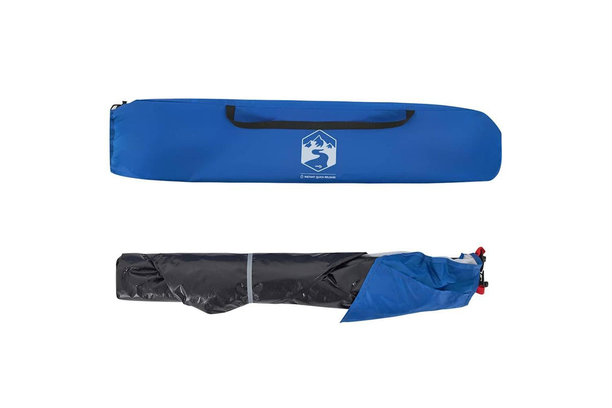 Vidaxl Beach Tent Azure Blue Quick Release Waterproof-8