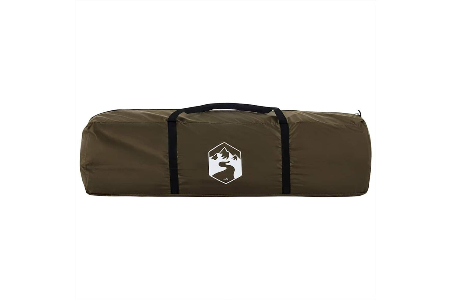 Vidaxl Fishing Tent 5-person Olive Green Waterproof-9
