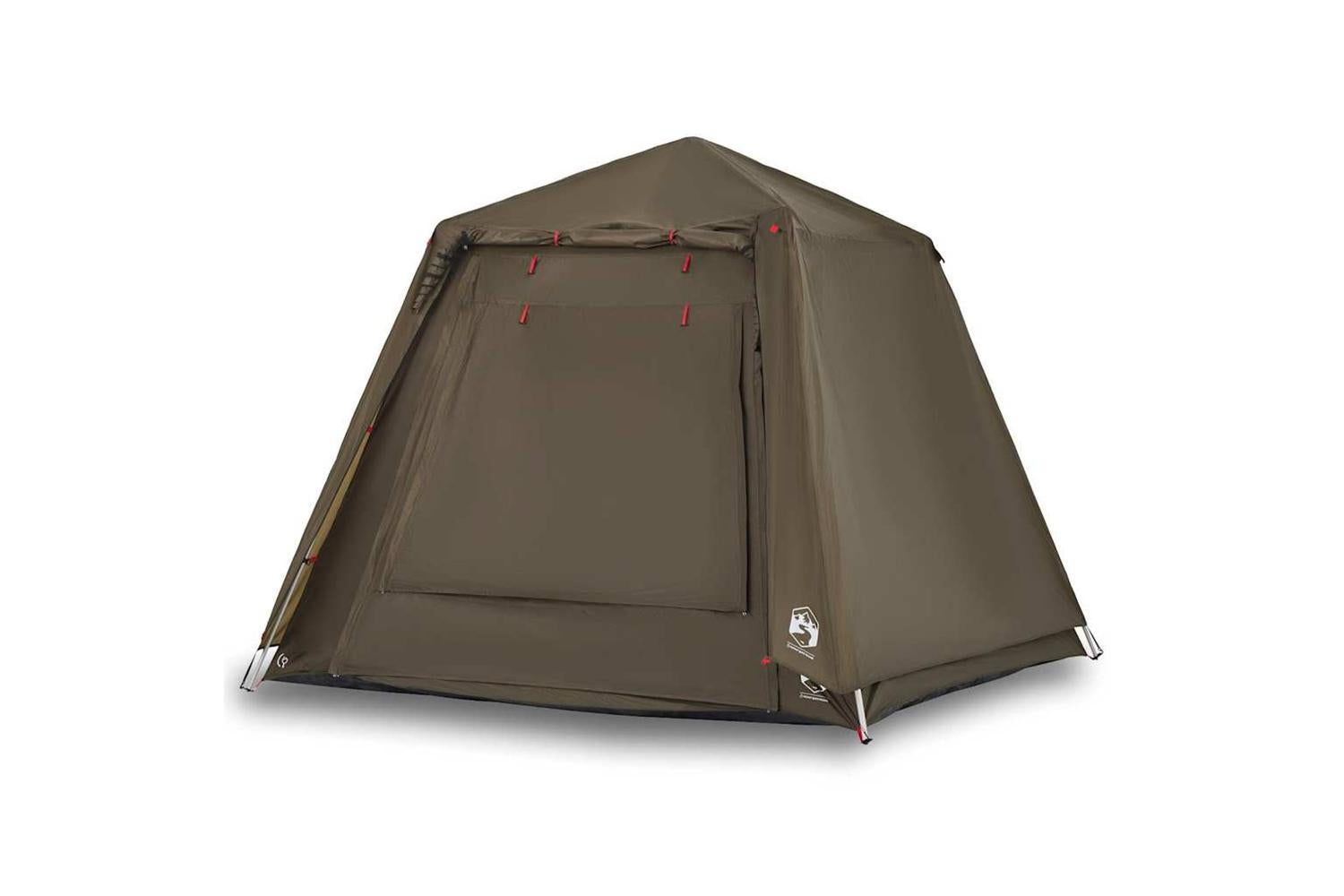 Vidaxl Fishing Tent 4-person Olive Green Quick Release-2